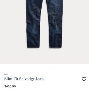 RRL jeans by Ralph Lauren